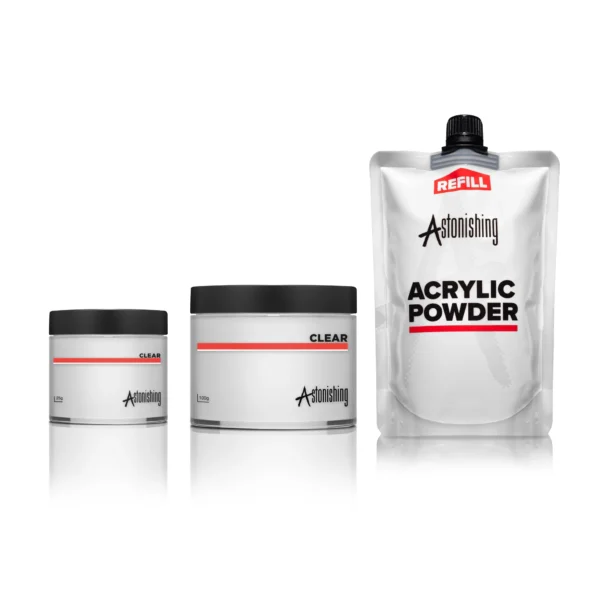 astonishing acrylic powder clear